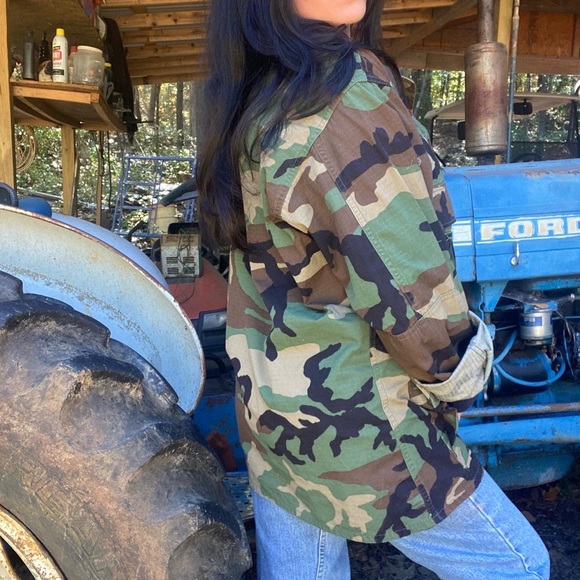 • 1990s US MILITARY BDU JUNGLE CAMO PRINT • - Picture 6 of 7